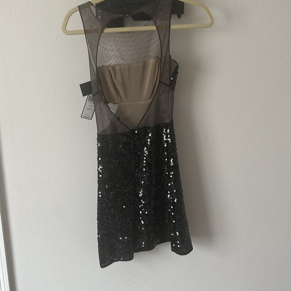 Black sequin dress NWT - Picture 3 of 3